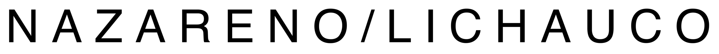 NAZARENO/LICHAUCO