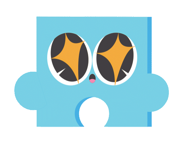 Cute floating character